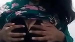Filthy Desi whore dances stripping tits and cunt for groom leaked