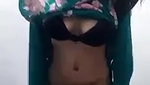Filthy Desi whore dances stripping tits and cunt for groom leaked
