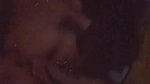cute lovers kiss and bathing