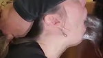 deep throat sucking black cock