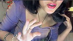 Fit young girl naked in saree and dance