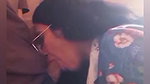 horny gf deepthroat blowjob in restaurant