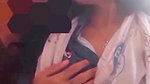 horny gf boobs slapped