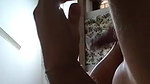 sexy aunty handjob and raiding on dick