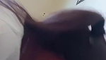 Beautiful girl quickly blowing to cousin