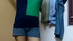 Desi girl changing dresses on cam