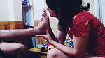 He Loves Getting His Feet Worshipped !