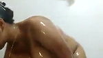 mallu wife nude bath