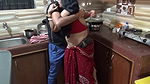 Hindi Desi Bhabi was fucked by Devar in Kitchen, Bathroom and sofa with full Hindi audio