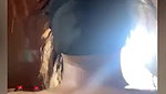 Hotty Indian girl apply oil in pussy and fingering hard