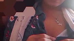 Bf playing with her submissive gf boobs
