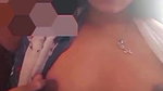 Bf playing with her submissive gf boobs