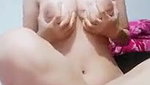 Indian Desi Girl Big Tits Spreading legs Pussy Teasing and fingering