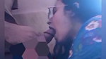 Desi babe sucking bf big dick