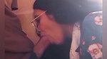 Desi babe sucking bf big dick