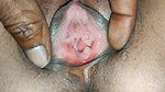 Smoking a cigarette in pussy