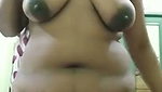 hot chubby dusky girl nude show