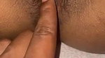 Bf fingering his gf with middle finger