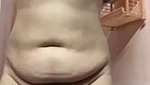 Hot girl showing her sexy pussy and fatty body