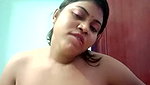 Sexy bhabhi showing her huge boobs  shaking