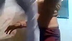 Desi girl wearing cloth and showing to his bf