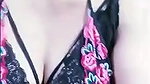 Ainie Khan showing her boobs in live chat and talking