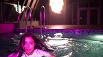 Ullu Actress Thea Dsuuza Nude in Pool