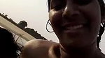 Indian Couple Outdoor Enjoying