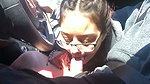Indian Wife Giving Blowjob in runing car
