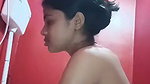 Sexy hot girl bathing