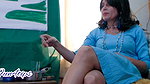 Hot MILF Smoke Cigarette Live