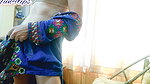 Hot MILF Takes Out Golden Panties