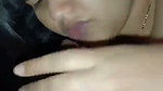 Chubby aunty sucking dick
