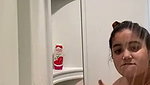 Indian girl Taking bath  dance