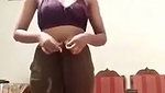 Girl remove clothes and nude for his bf