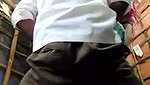 Indian aunty enjoying sex in standing position