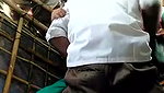 Indian aunty enjoying sex in standing position