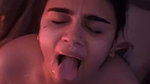 Indian Sexy Horny Babe Giving Blowjob Hard Fucking Taking Cum On Face