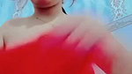 Beautiful girl showing her boobs and ass