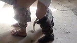 Indian aunty fuck by lover in abounded house