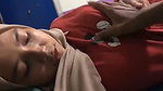 Muslim girl boobs press and fuck in Doggy
