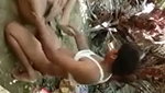 Beautiful village bhabhi secret fucking with neighbour outdoor