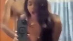 Tamil honeymoon couple hard doggy fucking in front of mirror