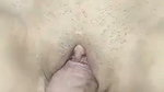 shaved pussy golden hair girl riding dick