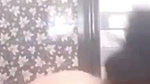 Indian aunty taking bath