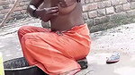Desi aunty outdoor bathing
