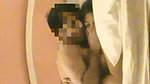 Hot couple enjoying sex on the bed and listening music