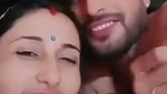 Newly Married Couple Enjoying and showing her boobs
