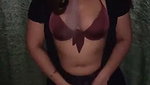 Mumbai girl showing her sexy boobs and using dilo