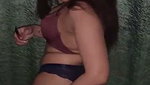 Mumbai girl showing her sexy boobs and using dilo